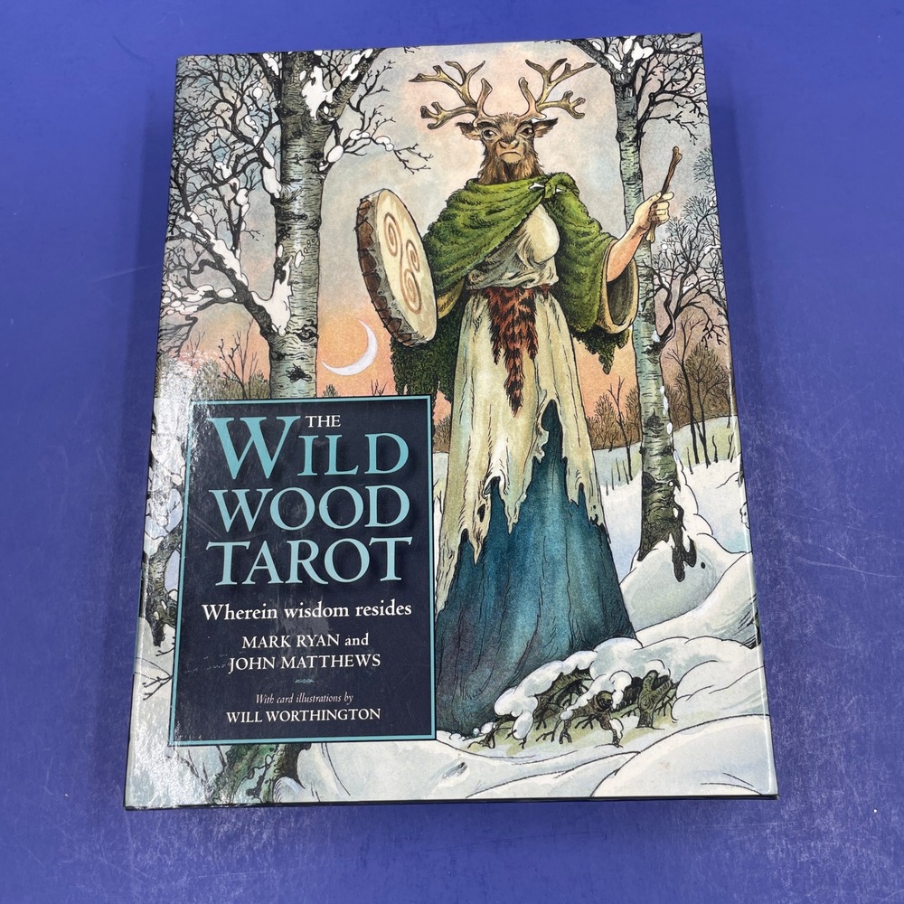 The Wildwood Tarot Deck and Guidebook Set Mark Ryan John Matthews New Age